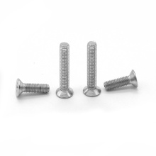 Different specifications stainless steel 304 flat pan head machine screws